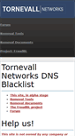 Mobile Screenshot of dnsbl.tornevall.org
